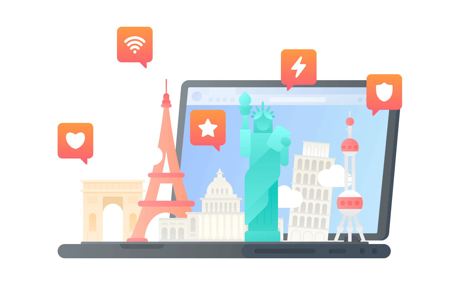 在意大利连接到中国的软件 - 翻回VPN